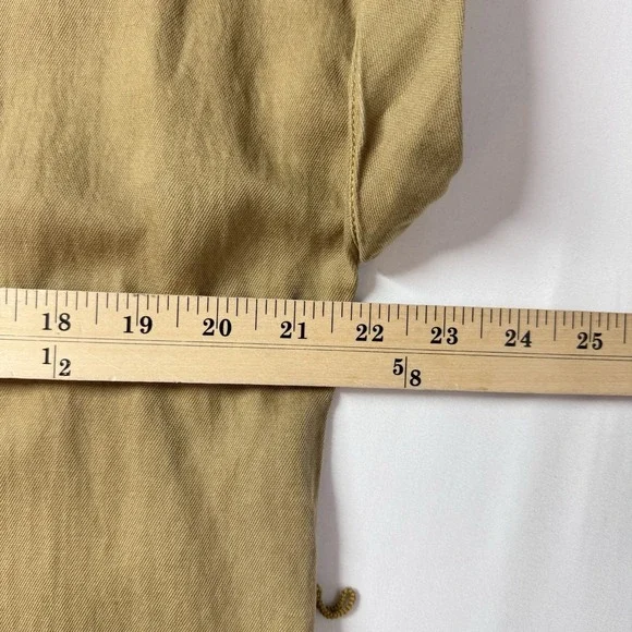 Faherty Dress Sz L Arlie Day Button Shirt Midi Casual Utility Outdoors Linen Bld - Picture 6 of 12